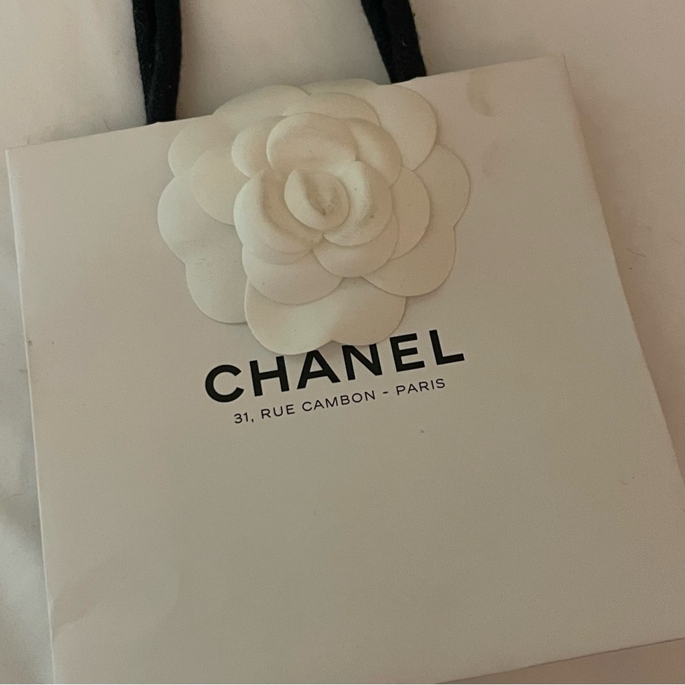 Chanel Shopping Bag Camellia Rue Cambon Paris Boutique